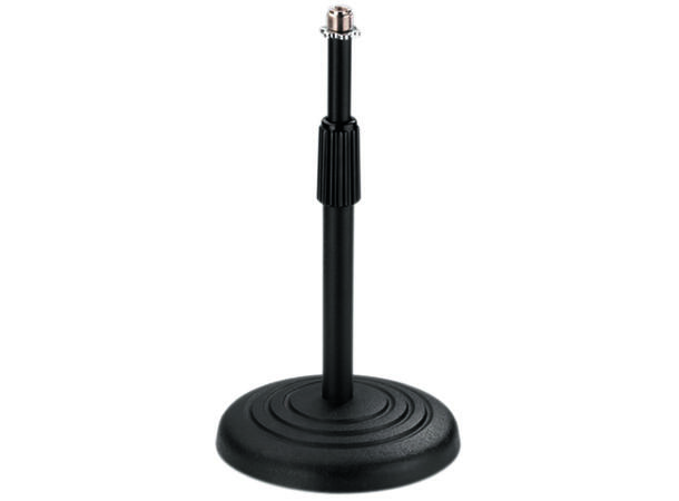 IMG mikrofon tilbehør MS-22 Mik stativ bord rund fot reg 23 - 38cm 